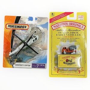 Matchbox Lot Sky Busters Serengeti Copter Originals‎ Lesney 26 Cement Mixer